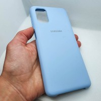 Чехол  для Samsung Galaxy M51  "Silicone Case",голубой