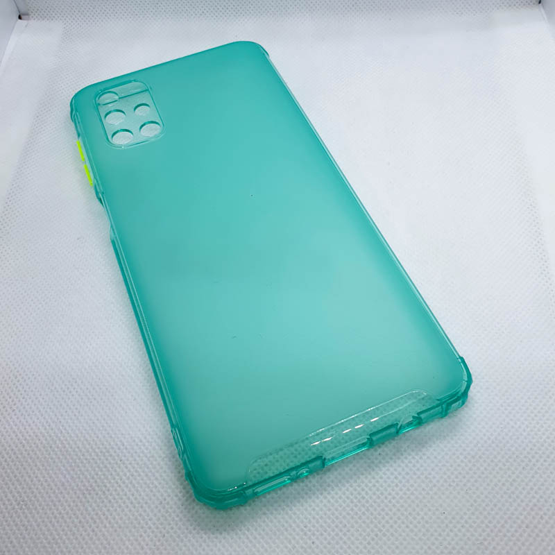 Силиконовый чехол для Samsung Galaxy M51 JFK бирюзовый