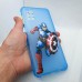 Силиконовый чехол для Samsung Galaxy M51 JFK Капитан Америка   
