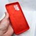 Чехол накладка Silicon Case для Samsung Galaxy A52, красный