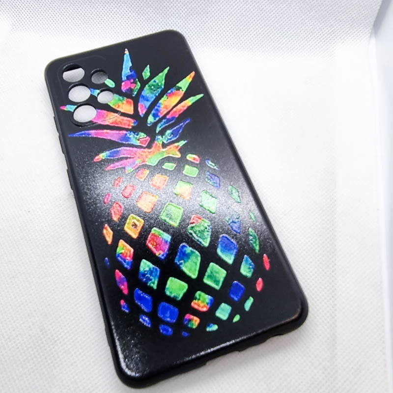 Чехол накладка для Samsung Galaxy A32 с рисунком "ананас"