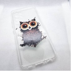 Чехол накладка для Samsung Galaxy A32 с рисунком "сова"