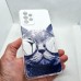 Чехол накладка для Samsung Galaxy A52 с рисунком "кот"