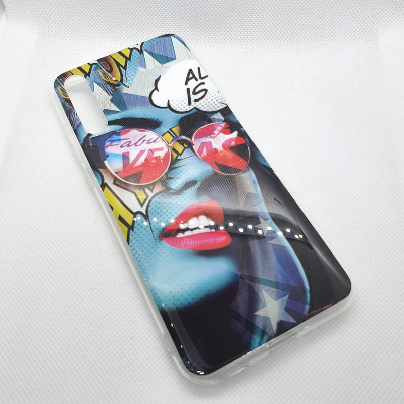 Чехол накладка для Huawei Y8P  с рисунком 