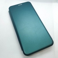 Чехол-книжка для Samsung Galaxy A12 без окна, изумруд