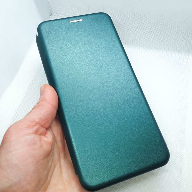 Чехол-книга EXPERTS для Xiaomi Poco M3, зеленый