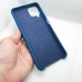 Чехол  для Samsung Galaxy A12  "Silicone Case",синий