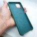 Чехол  для Samsung Galaxy A12  "Silicone Case",зеленый