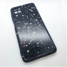 Чехол накладка для Samsung Galaxy A12 с рисунком "звезды"
