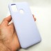 Силиконовый чехол Silicon case для Samsung Galaxy M21 сиреневый