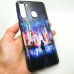 Силиконовый чехол-накладка для Samsung Galaxy A21 с рисунком город