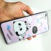 Чехол накладка для Samsung Galaxy A21 с рисунком "панда"