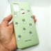Силиконовый чехол-накладка для Samsung Galaxy A21s с рисунком кактусы