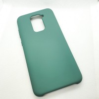 Силиконовый чехол "Silicone Case" для Xiaomi Redmi note 9, зеленый