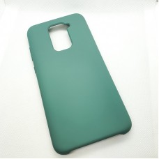 Силиконовый чехол "Silicone Case" для Xiaomi Redmi note 9, зеленый