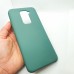 Силиконовый чехол "Silicone Case" для Xiaomi Redmi note 9, зеленый