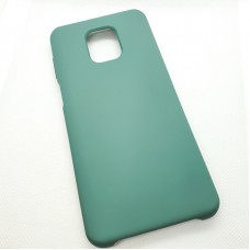 Силиконовый чехол "Silicone Case" для Xiaomi Redmi note 9s, зеленый