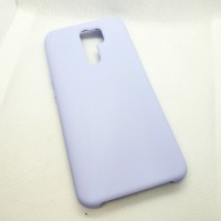 Чехол Silicone case для Xiaomi Redmi 9, лиловый