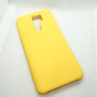 Чехол Silicone case для Xiaomi Redmi 9, желтый