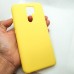 Чехол Silicone case для Xiaomi Redmi 9, желтый