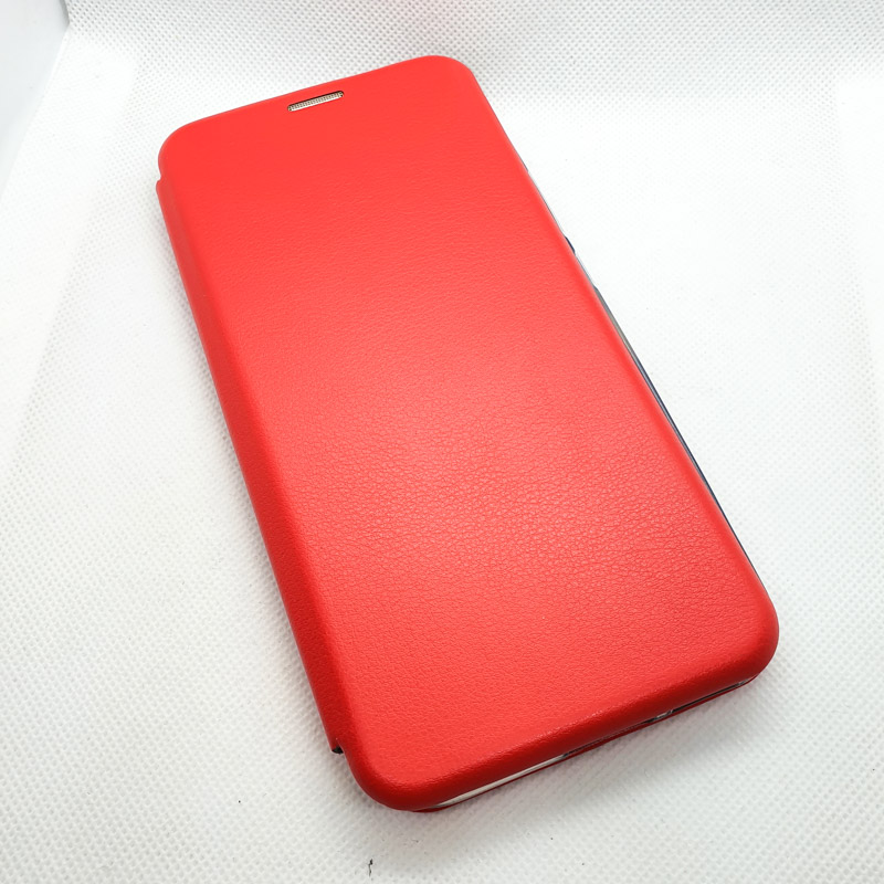 Чехол-книга EXPERTS для Xiaomi Mi 10 Lite, красный