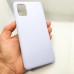 Силиконовый чехол Silicon case для Samsung Galaxy A31 лавандовый