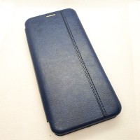 Чехол-книга EXPERTS для Xiaomi Mi Note 10 , темно-синий