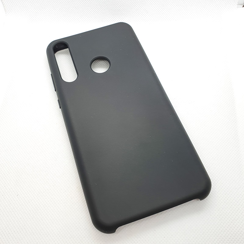 Чехол Silicone case для Huawei/Honor Y6p, черный