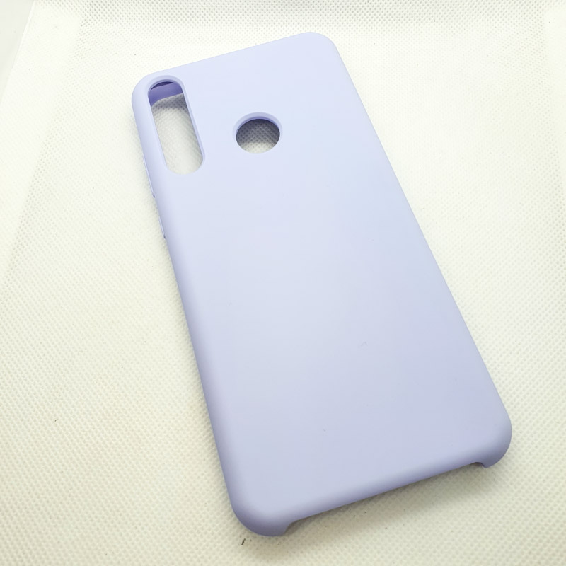 Чехол Silicone case для Huawei/Honor Y6p, сиреневый