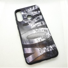 Чехол накладка для Huawei Y6P с рисунком нью йорк