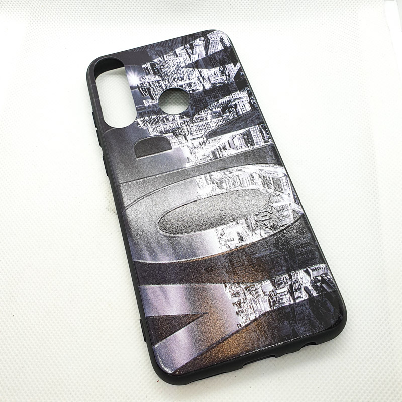 Чехол накладка для Huawei Y6P с рисунком нью йорк