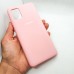 Силиконовый чехол Silicon case для Samsung Galaxy A31 розовый