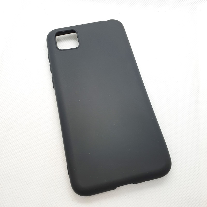 Чехол Silicone case для Huawei  Y5p, черный