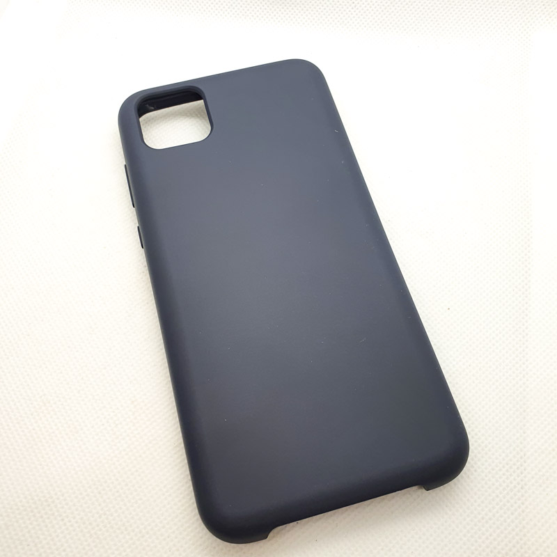 Чехол Silicone case для Huawei  Y5p, графит
