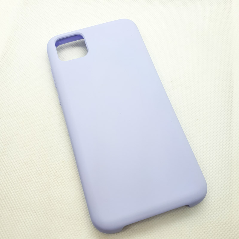 Чехол Silicone case для Huawei  Y5p, сиреневый