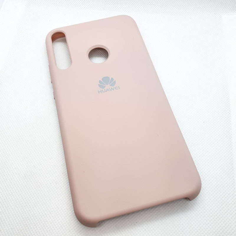 Чехол Silicone case для Huawei/Honor Y7p, пудровый