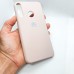 Чехол Silicone case для Huawei/Honor Y7p, пудровый