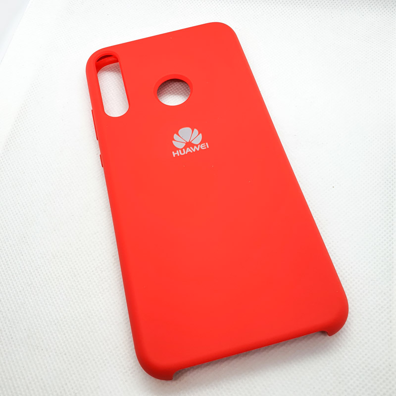 Чехол Silicone case для Huawei/Honor Y7p, красный
