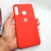 Чехол Silicone case для Huawei/Honor Y7p, красный
