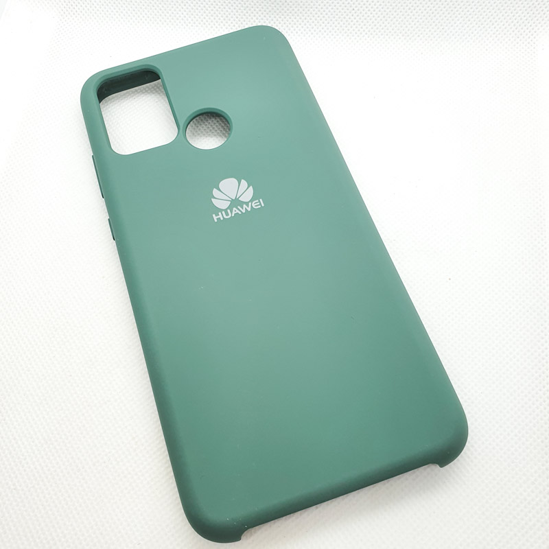 Чехол Silicone case для Huawei Honor 9A, зеленый