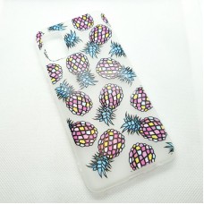 Чехол накладка для Samsung Galaxy A41 с рисунком "ананас"