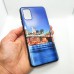 Чехол накладка для Samsung Galaxy A41 с рисунком "город"