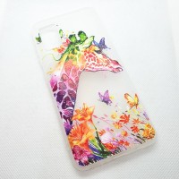 Чехол накладка для Samsung Galaxy A41 с рисунком "жираф"