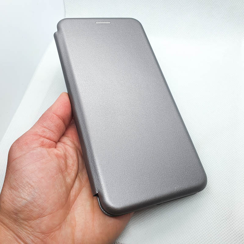 Чехол-книга для Samsung Galaxy A02S, графит