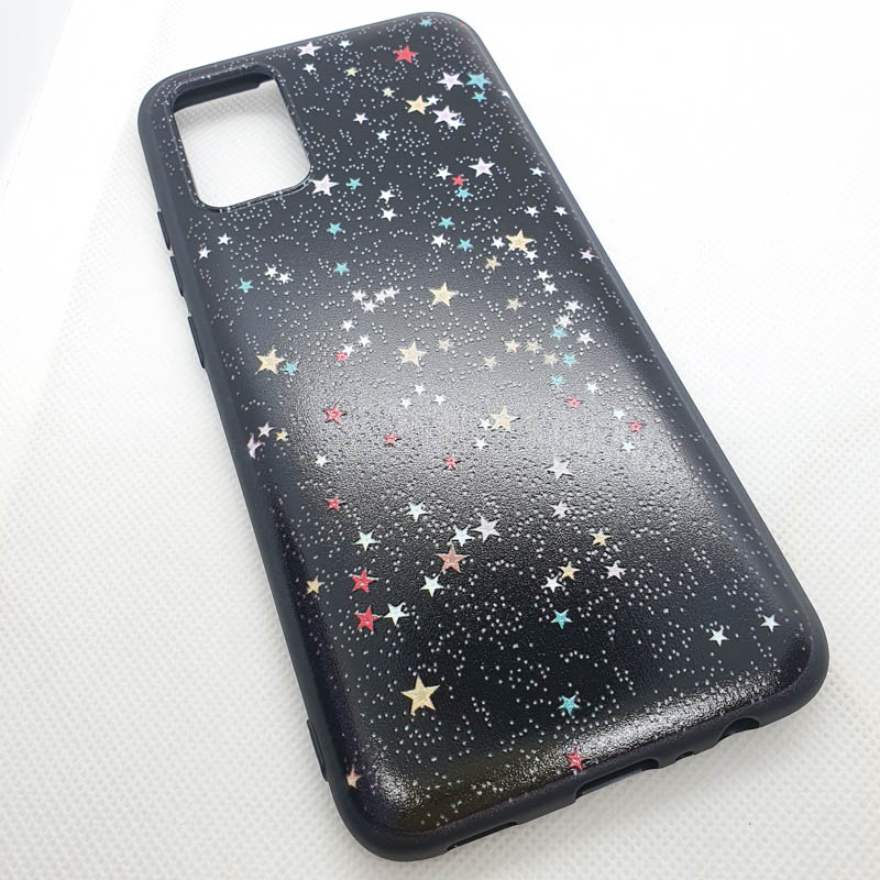 Чехол накладка для Samsung Galaxy A02S с рисунком "Звездное небо"