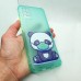 Чехол накладка для Samsung Galaxy A02S с рисунком "Панда в маске"