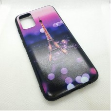 Чехол накладка для Samsung Galaxy A02S с рисунком "Eiffel tower "