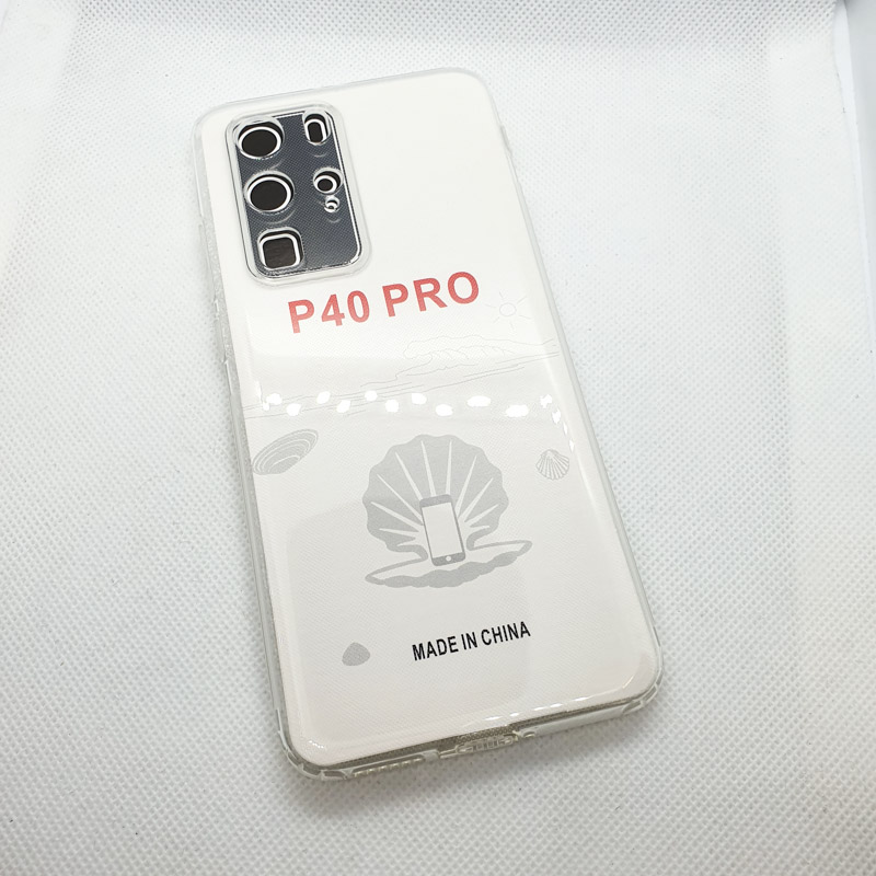 Силиконовый чехол EXPERTS для Huawei P40 Pro прозрачный