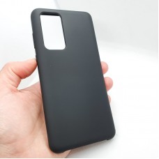 Силиконовый чехол "Silicone Case" для Huawei P40, черный