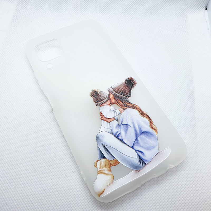 Чехол накладка для Huawei P40 Lite (Nova 6s) с рисунком Family Look